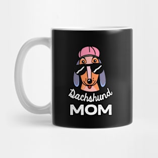 Dachshund Mom Funny Dog Owner Wiener Dog Dog Mother Mug